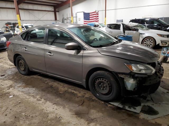 3N1AB7AP6GL680523 - 2016 NISSAN SENTRA S GRAY photo 4