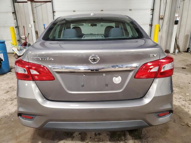 3N1AB7AP6GL680523 - 2016 NISSAN SENTRA S GRAY photo 6