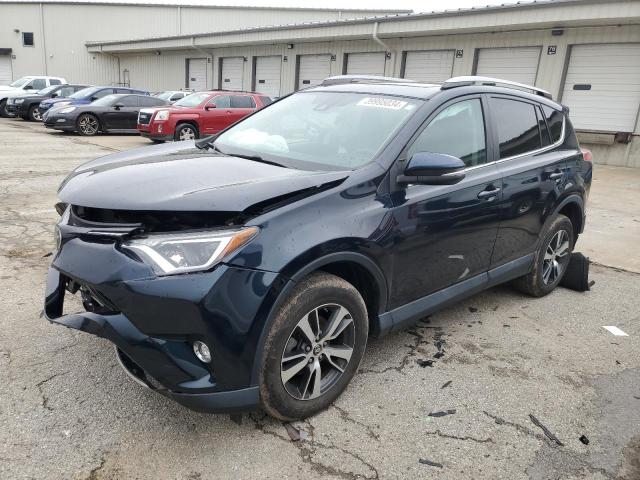 2T3WFREV7JW439386 - 2018 TOYOTA RAV4 ADVENTURE BLUE photo 1