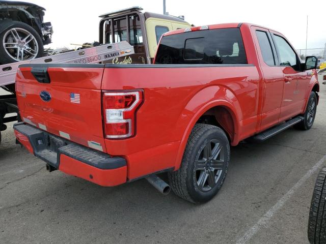 1FTEX1EP7LFC02171 - 2020 FORD F150 SUPER CAB RED photo 3