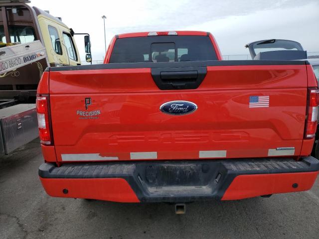 1FTEX1EP7LFC02171 - 2020 FORD F150 SUPER CAB RED photo 6