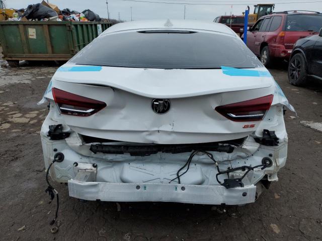 W04GS6SS8L1017566 - 2020 BUICK REGAL GS WHITE photo 6