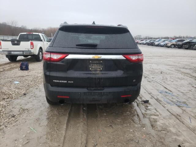 1GNEVGKW4KJ106280 - 2019 CHEVROLET TRAVERSE LT BLACK photo 6