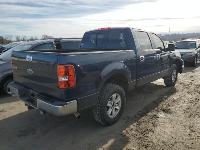 1FTPW14585KE96153 - 2005 FORD F150 SUPERCREW BLUE photo 3