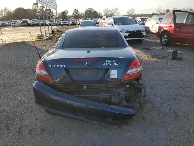 WDBWK54F98F177251 - 2008 MERCEDES-BENZ SLK 280 BLUE photo 6