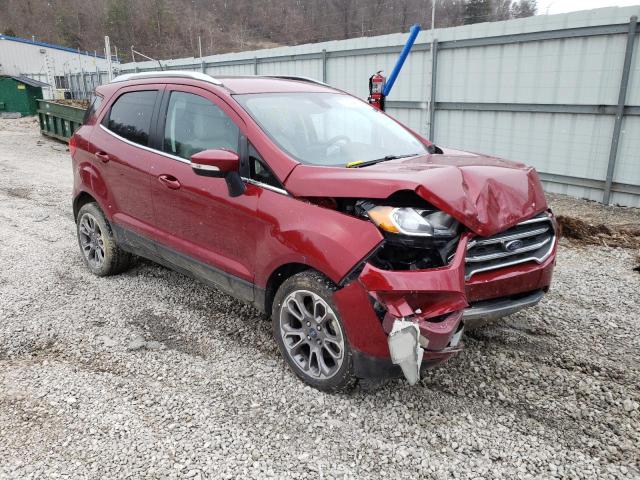 MAJ3S2KE3MC411009 - 2021 FORD ECOSPORT TITANIUM MAROON photo 4