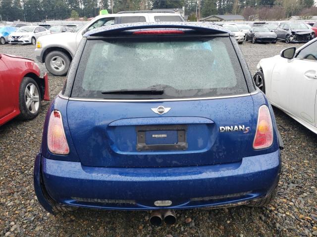 WMWRE33413TD66335 - 2003 MINI COOPER S BLUE photo 6