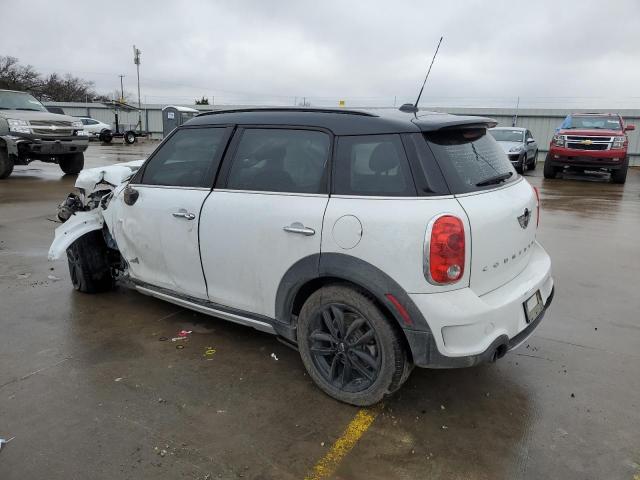 WMWZC5C54GWU04118 - 2016 MINI COOPER S COUNTRYMAN WHITE photo 2