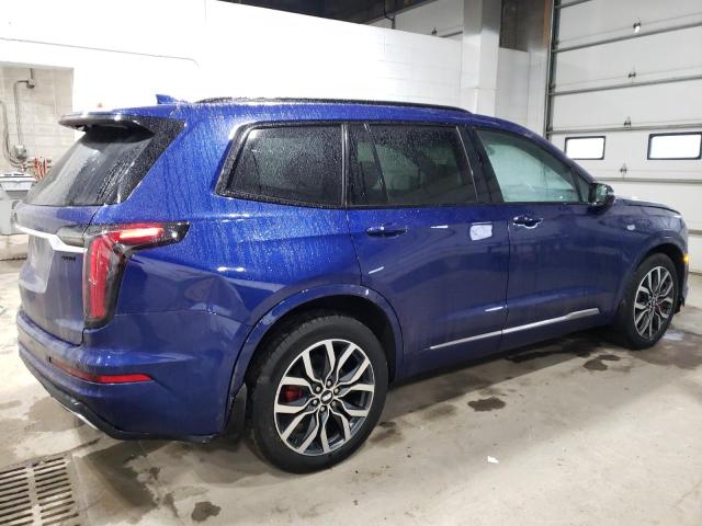 1GYKPGRS7PZ118287 - 2023 CADILLAC XT6 SPORT BLUE photo 3