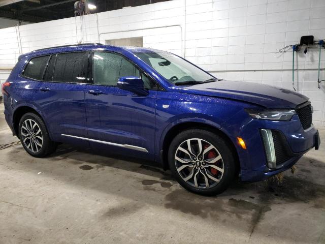 1GYKPGRS7PZ118287 - 2023 CADILLAC XT6 SPORT BLUE photo 4