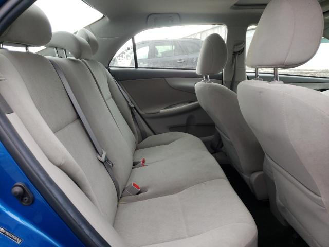 2T1BU4EEXAC503518 - 2010 TOYOTA COROLLA BASE BLUE photo 10