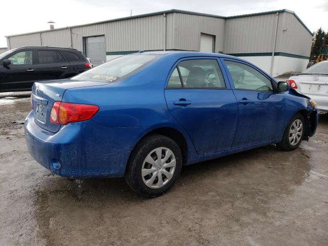 2T1BU4EEXAC503518 - 2010 TOYOTA COROLLA BASE BLUE photo 3