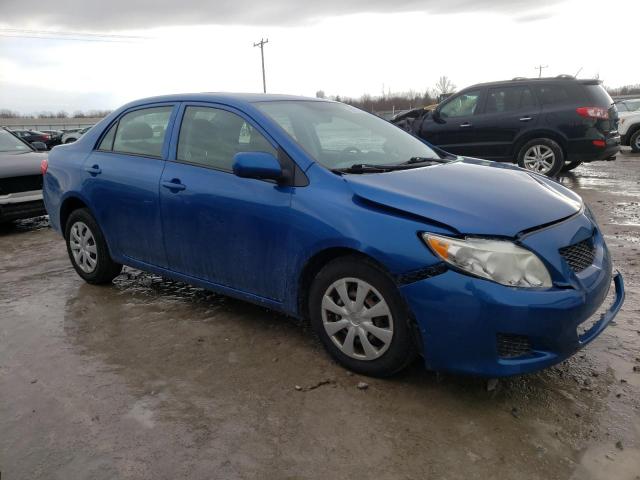 2T1BU4EEXAC503518 - 2010 TOYOTA COROLLA BASE BLUE photo 4