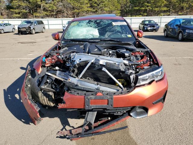 3MW5R7J02N8C33231 - 2022 BMW 330XI Orange Foto 5