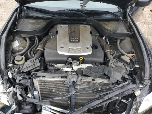 JNKCV61E09M309368 - 2009 INFINITI G37 BASE BLACK photo 11