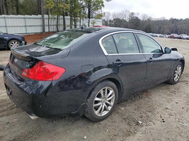 JNKCV61E09M309368 - 2009 INFINITI G37 BASE BLACK photo 3