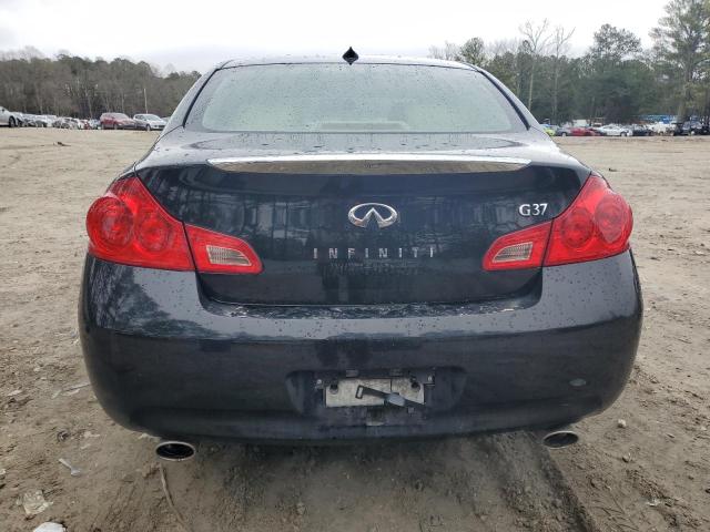 JNKCV61E09M309368 - 2009 INFINITI G37 BASE BLACK photo 6