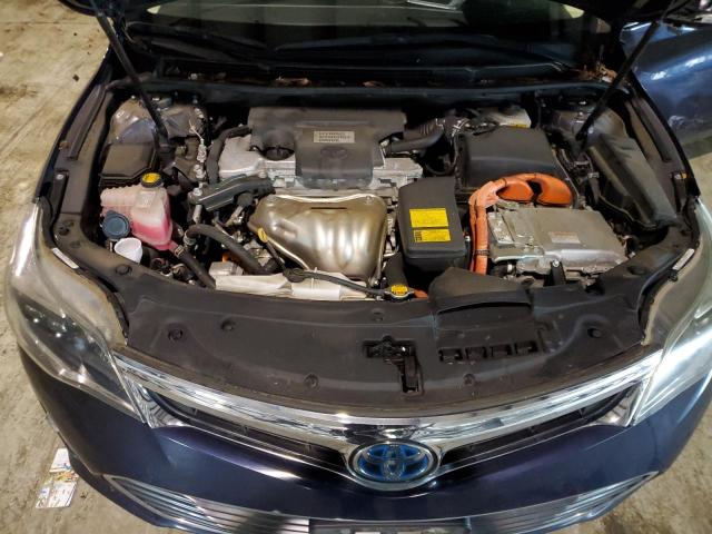 4T1BD1EB9EU030218 - 2014 TOYOTA AVALON HYBRID BLUE photo 11