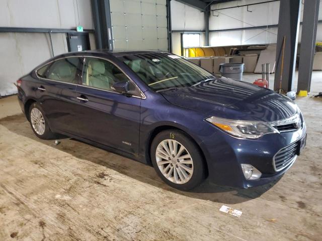 4T1BD1EB9EU030218 - 2014 TOYOTA AVALON HYBRID BLUE photo 4