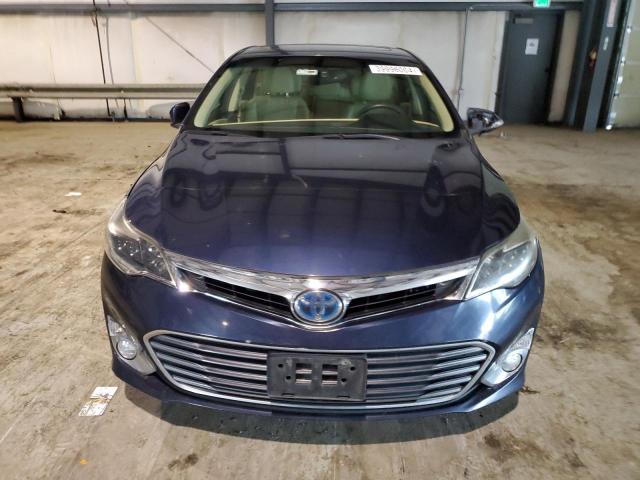 4T1BD1EB9EU030218 - 2014 TOYOTA AVALON HYBRID BLUE photo 5