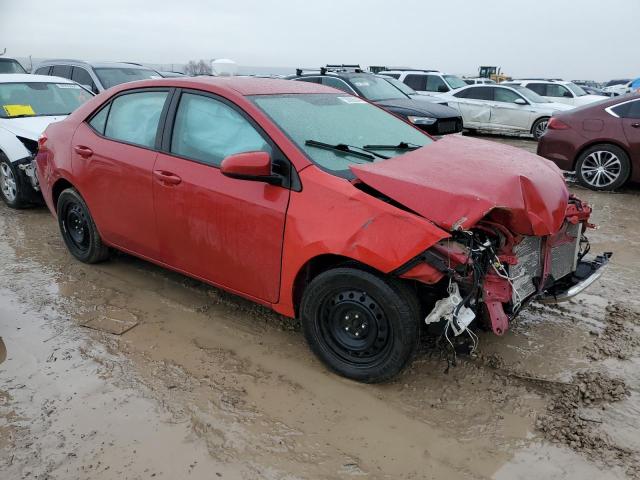 2T1BURHEXFC373157 - 2015 TOYOTA COROLLA L RED photo 4