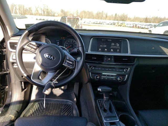 5XXGU4L12KG286529 - 2019 KIA OPTIMA EX BLACK photo 8