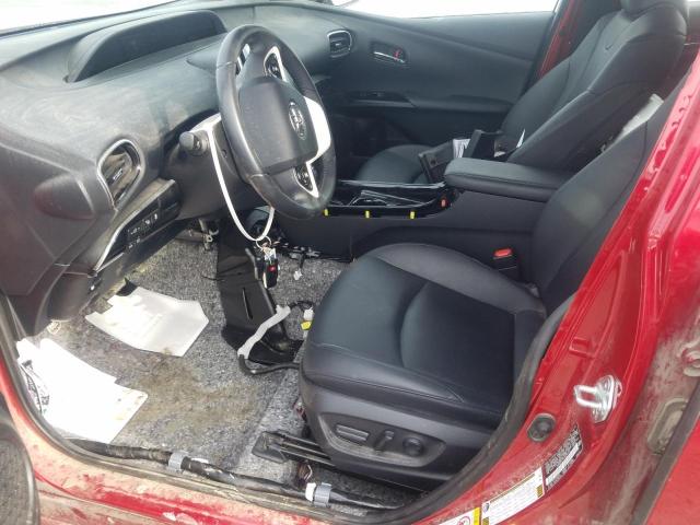 JTDKARFPXJ3099747 - 2018 TOYOTA PRIUS PRIM 红色 照片 7