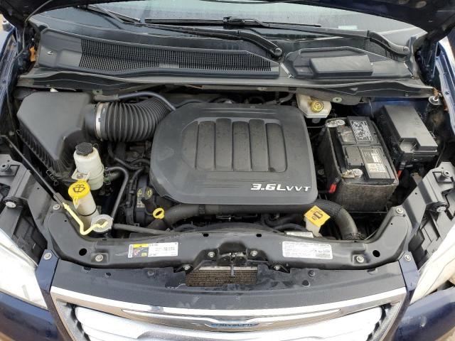 2C4RC1CG8DR614593 - 2013 CHRYSLER TOWN & COU TOURING L BLUE photo 12