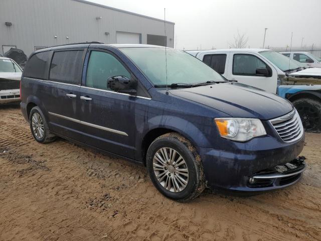 2C4RC1CG8DR614593 - 2013 CHRYSLER TOWN & COU TOURING L BLUE photo 4