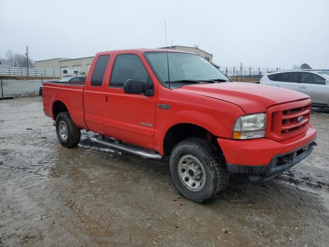 1FTNX21P93EC51986 - 2003 FORD F250 SUPER DUTY RED photo 4