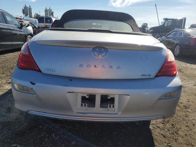 4T1FA38P97U112644 - 2007 TOYOTA CAMRY SOLA SE SILVER photo 6