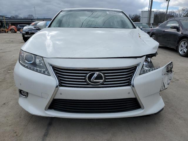 JTHBK1GG8F2173854 - 2015 LEXUS ES 350 WHITE photo 5