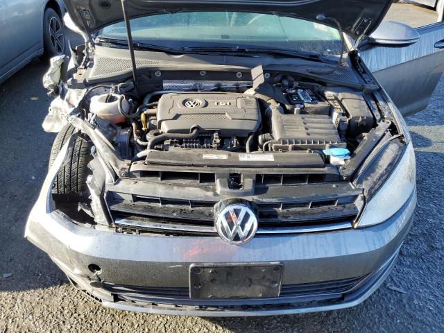 3VWC17AU3HM506335 - 2017 VOLKSWAGEN GOLF SPORT S GRAY photo 12