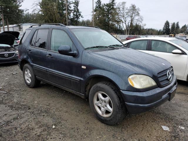 4JGAB54E9YA169338 - 2000 MERCEDES-BENZ ML 320 BLUE photo 4