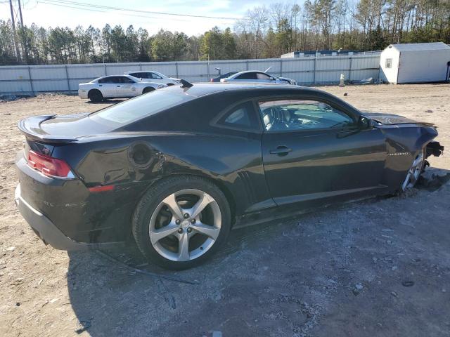 2G1FF1E3XF9177583 - 2015 CHEVROLET CAMARO LT BLACK photo 3