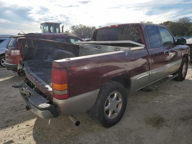 2GTEK19T421366893 - 2002 GMC NEW SIERRA K1500 MAROON photo 3