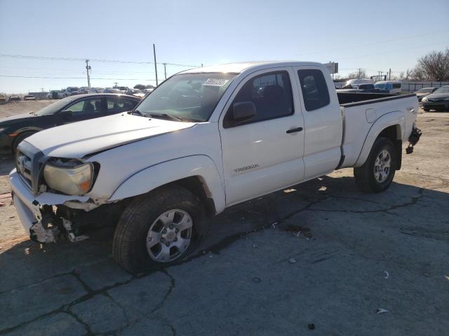 5TEUU42N47Z433563 - 2007 TOYOTA TACOMA ACCESS CAB WHITE photo 1