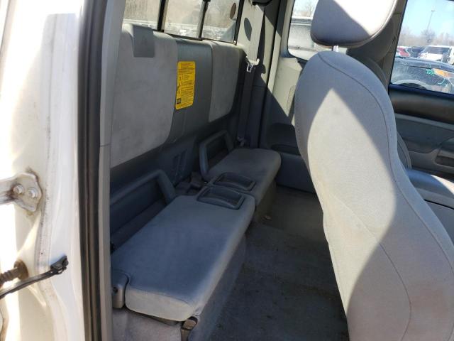 5TEUU42N47Z433563 - 2007 TOYOTA TACOMA ACCESS CAB თეთრი ფოტო 10
