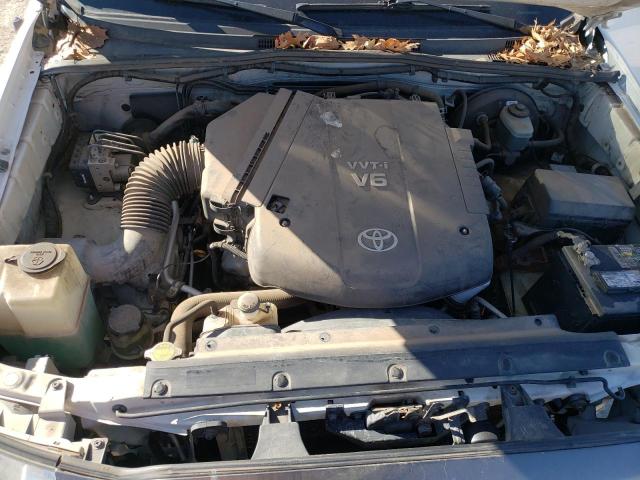 5TEUU42N47Z433563 - 2007 TOYOTA TACOMA ACCESS CAB თეთრი ფოტო 11
