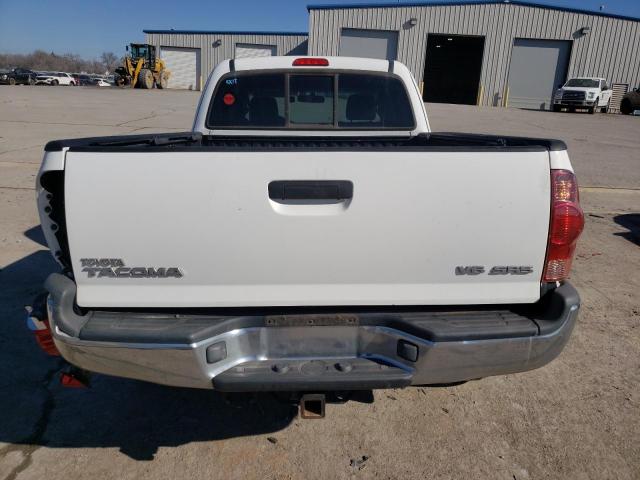 5TEUU42N47Z433563 - 2007 TOYOTA TACOMA ACCESS CAB თეთრი ფოტო 6