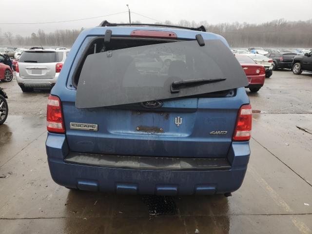 1FMCU93G69KA09250 - 2009 FORD ESCAPE XLT BLUE photo 6