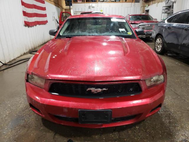 1ZVBP8AN7A5131134 - 2010 FORD MUSTANG RED photo 5