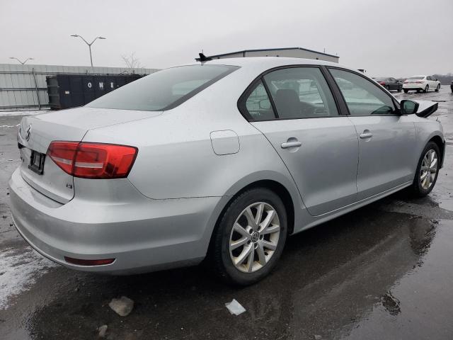 3VWD17AJ3FM406002 - 2015 VOLKSWAGEN JETTA SE SILVER photo 3