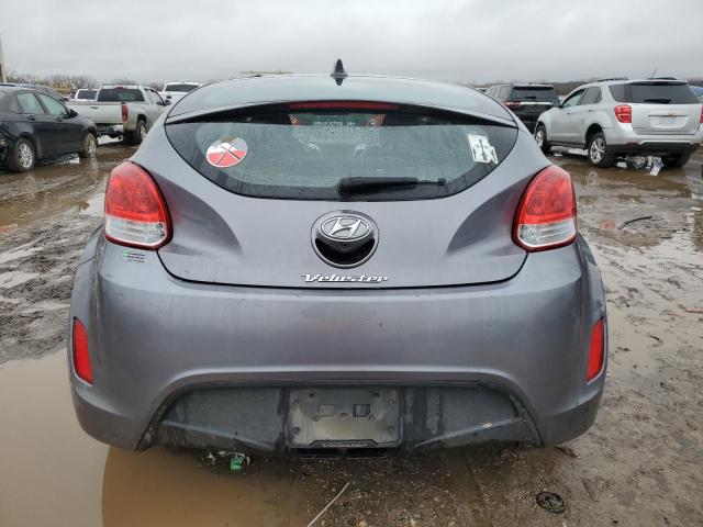 KMHTC6AD1HU310716 - 2017 HYUNDAI VELOSTER GRAY photo 6