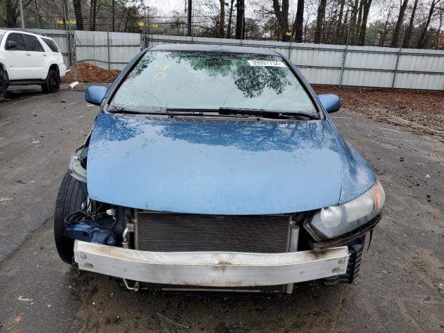 2HGFG12618H571745 - 2008 HONDA CIVIC LX BLUE photo 5