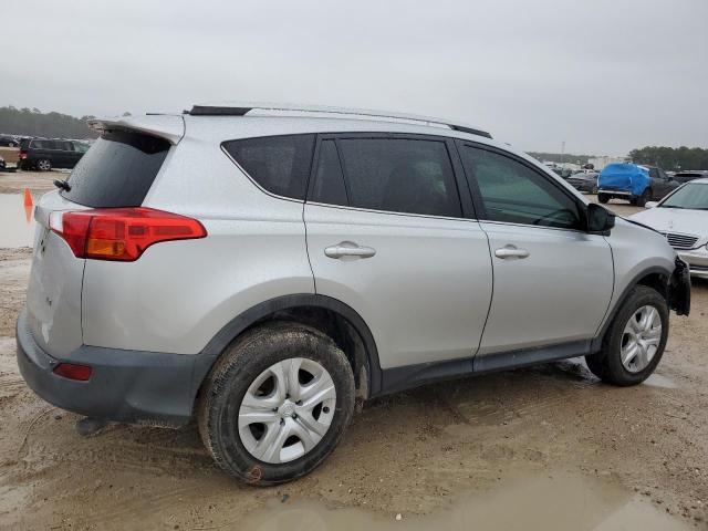 2T3ZFREV8DW071382 - 2013 TOYOTA RAV4 LE SILVER photo 3