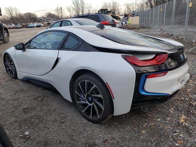 WBY2Z2C54FV392797 - 2015 BMW I8 WHITE photo 2