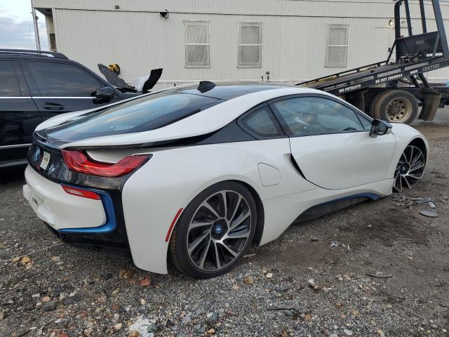 WBY2Z2C54FV392797 - 2015 BMW I8 WHITE photo 3