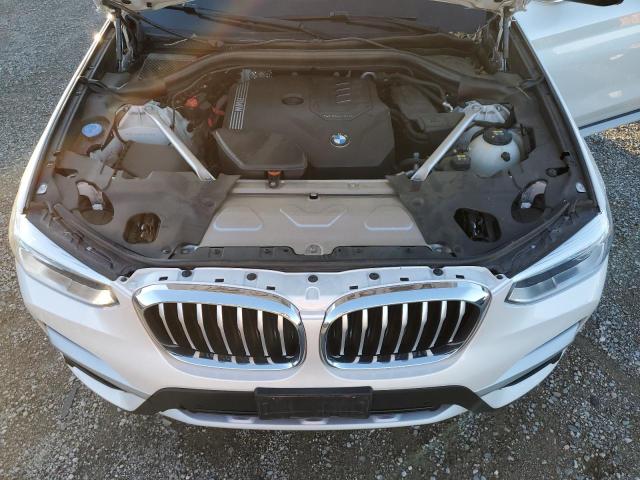 5UXTY5C0XL9C53875 - 2020 BMW X3 XDRIVE30I WHITE photo 12