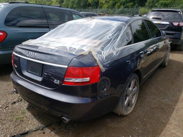 WAUDH74F08N049292 - 2008 AUDI A6 3.2 QUATTRO BLACK photo 4